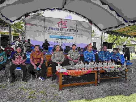PELETAKAN BATU PERTAMA KDKMP NGEPEH